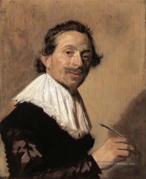  Jean Art - Portrait de Jean De La Chambre Siècle d’or hollandais Frans Hals